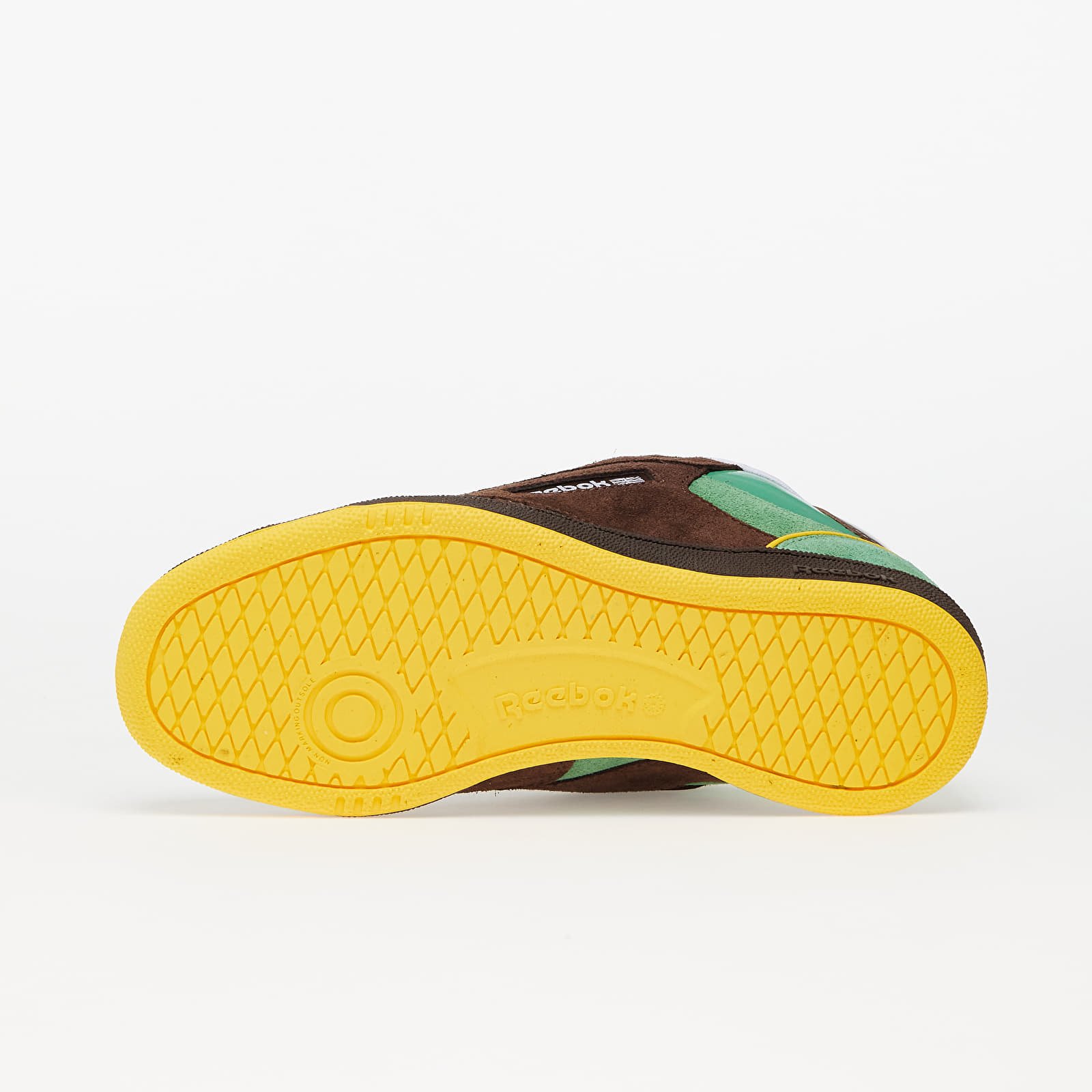 Zapatillas Hombre Reebok Club C Bulc Brush Brown/ Sport Green/ Always Yellow