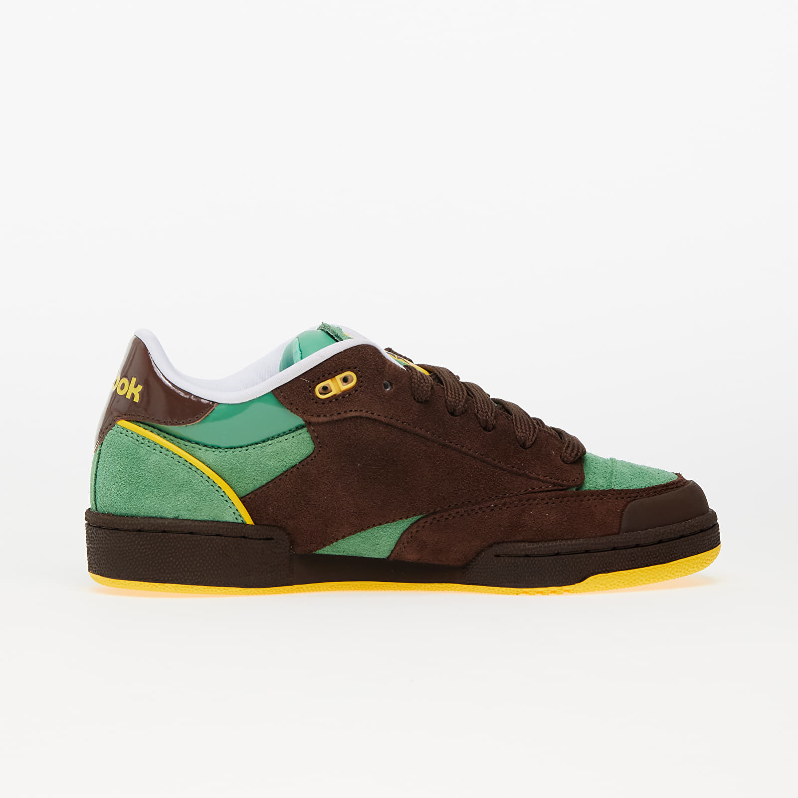Zapatillas Hombre Reebok Club C Bulc Brush Brown/ Sport Green/ Always Yellow