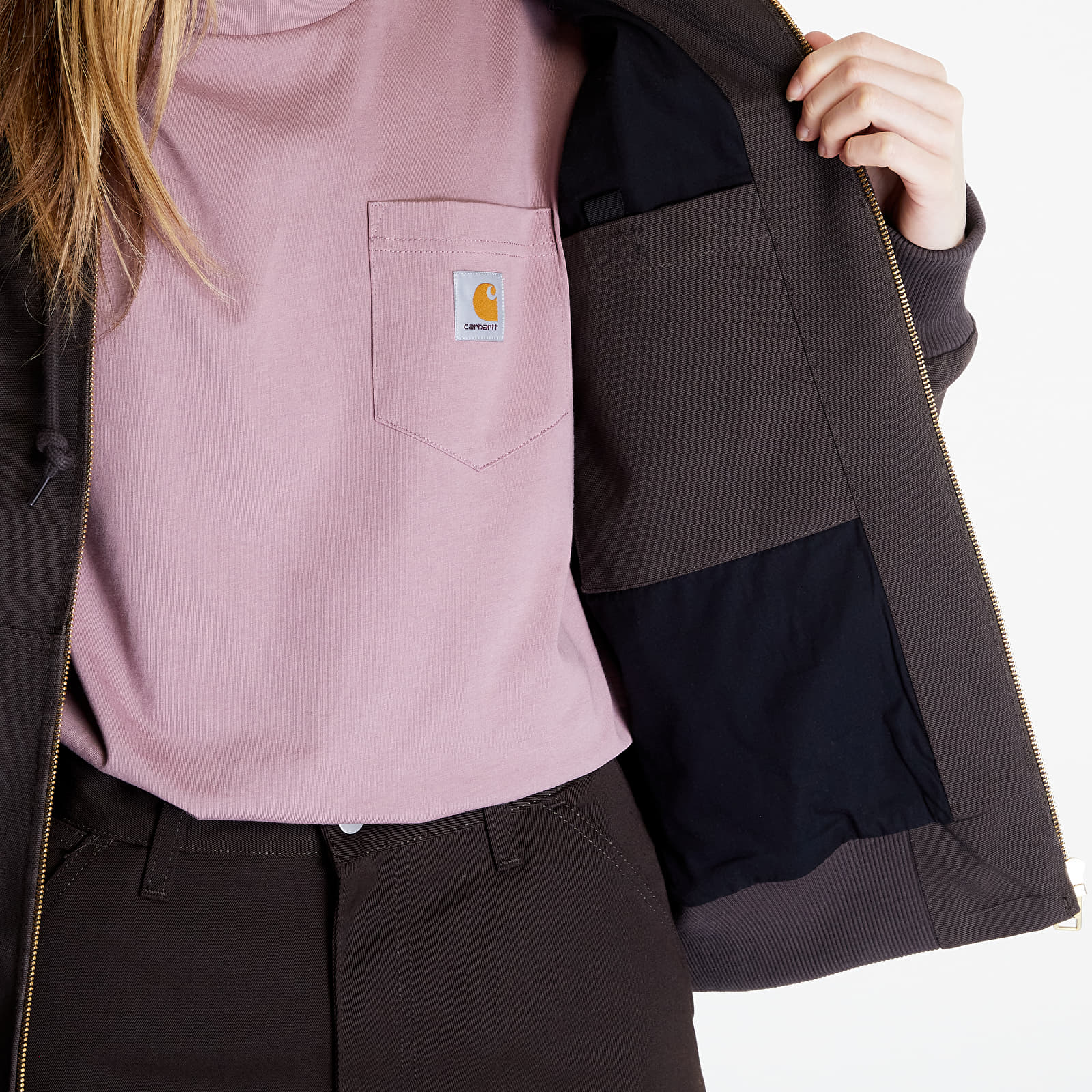 Куртки Carhartt WIP Active Jacket UNISEX Tobacco Rigid
