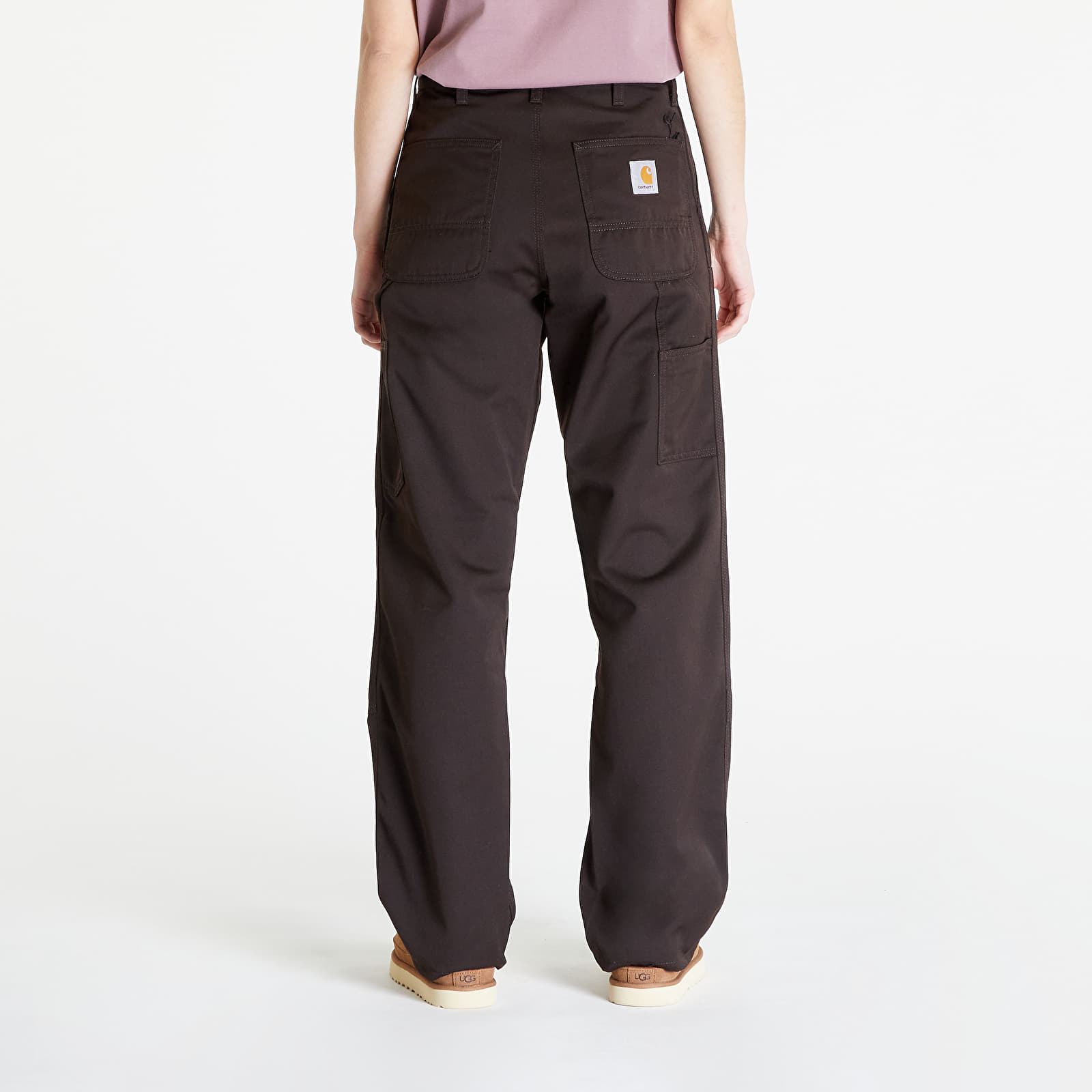 Pants Carhartt WIP Double Knee Pant UNISEX Tobacco Rinsed