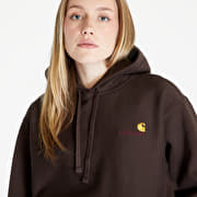 Hoodies and sweatshirts Carhartt WIP Hooded American Script Sweat UNISEX Tobacco Queens