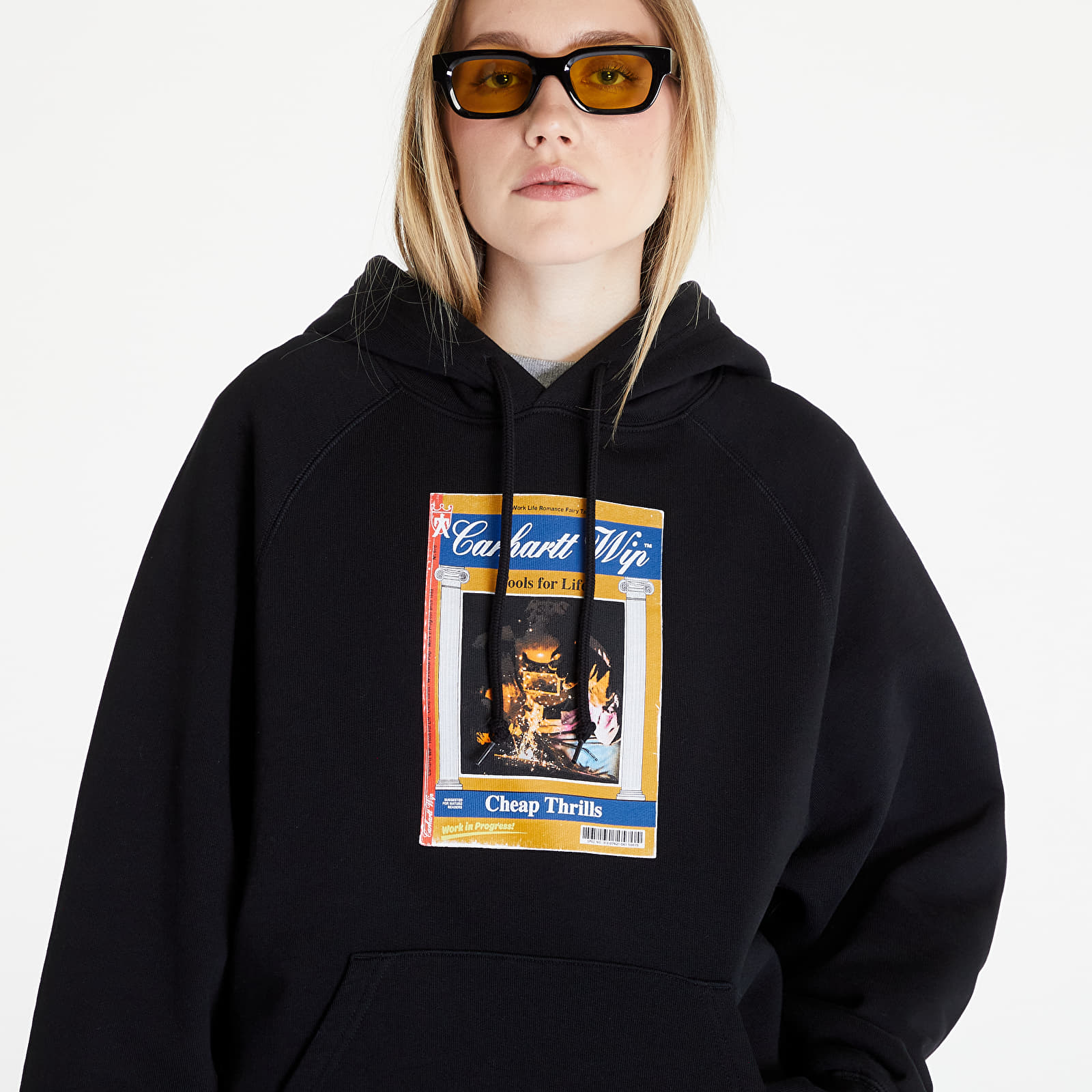 Hoodies and sweatshirts Carhartt WIP Hooded Cheap Thrills Sweat UNISEX Black Queens