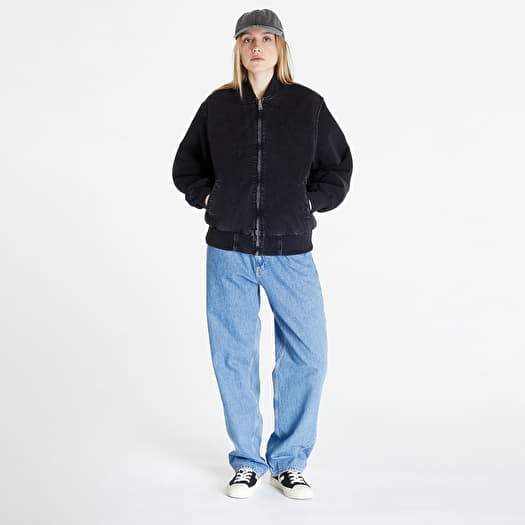 Carhartt WIP Paxon Bomber Jacket UNISEX Black/ Black Stone Washed