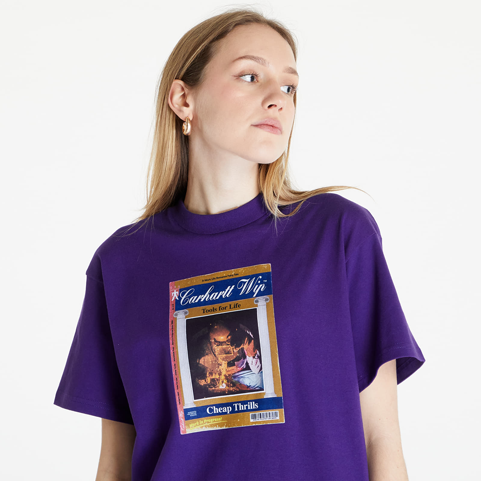T-shirts Carhartt WIP S/S Cheap Thrills T-Shirt UNISEX Tyrian