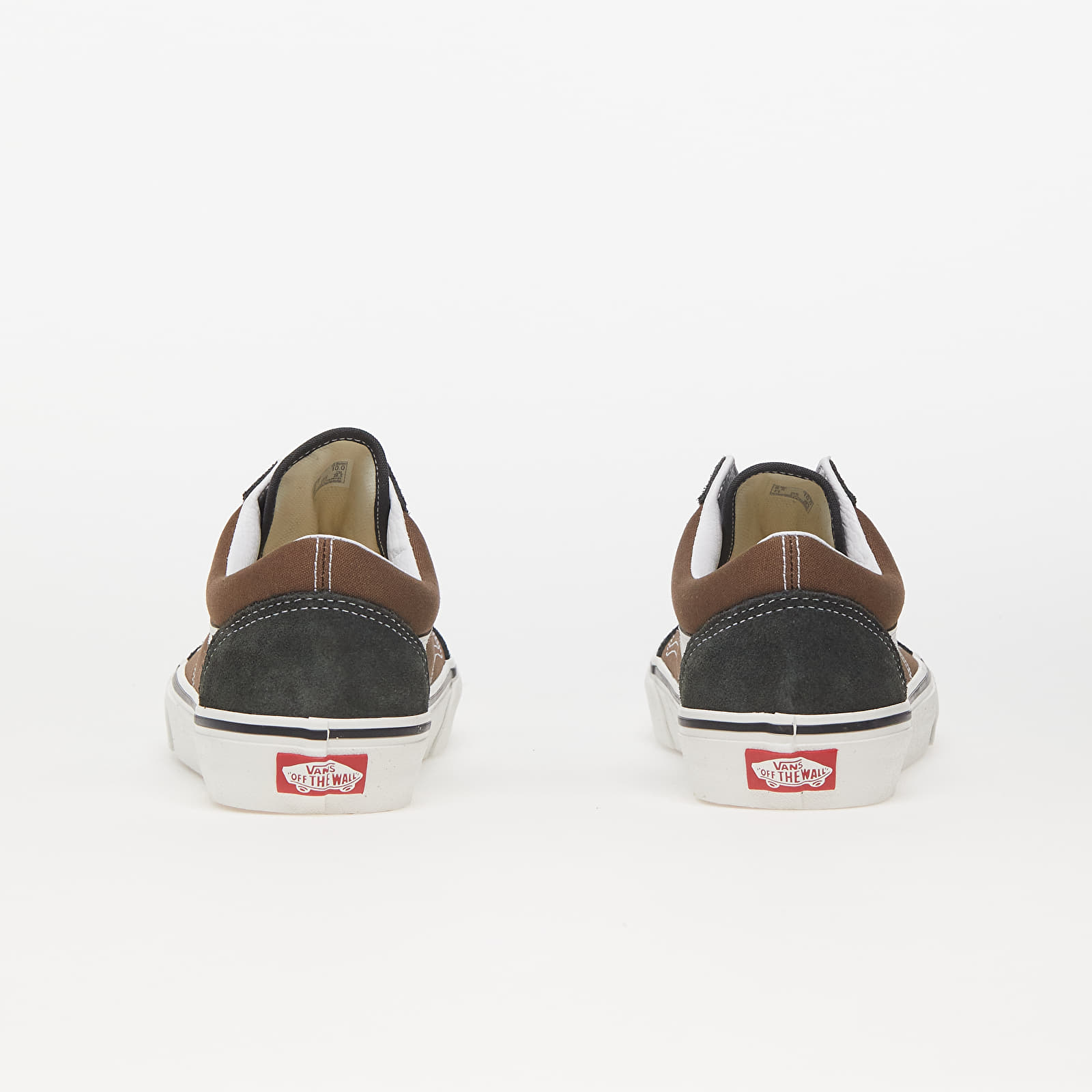 Turnschuhe und Schuhe für Männer Vans Old Skool Canvas/ Suede Pop Brown/ Multi