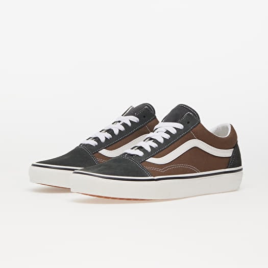 Herren Sneaker und Schuhe Vans Old Skool Canvas Suede Pop Brown