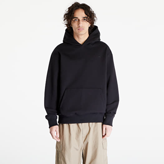 Black french terry hoodie discount