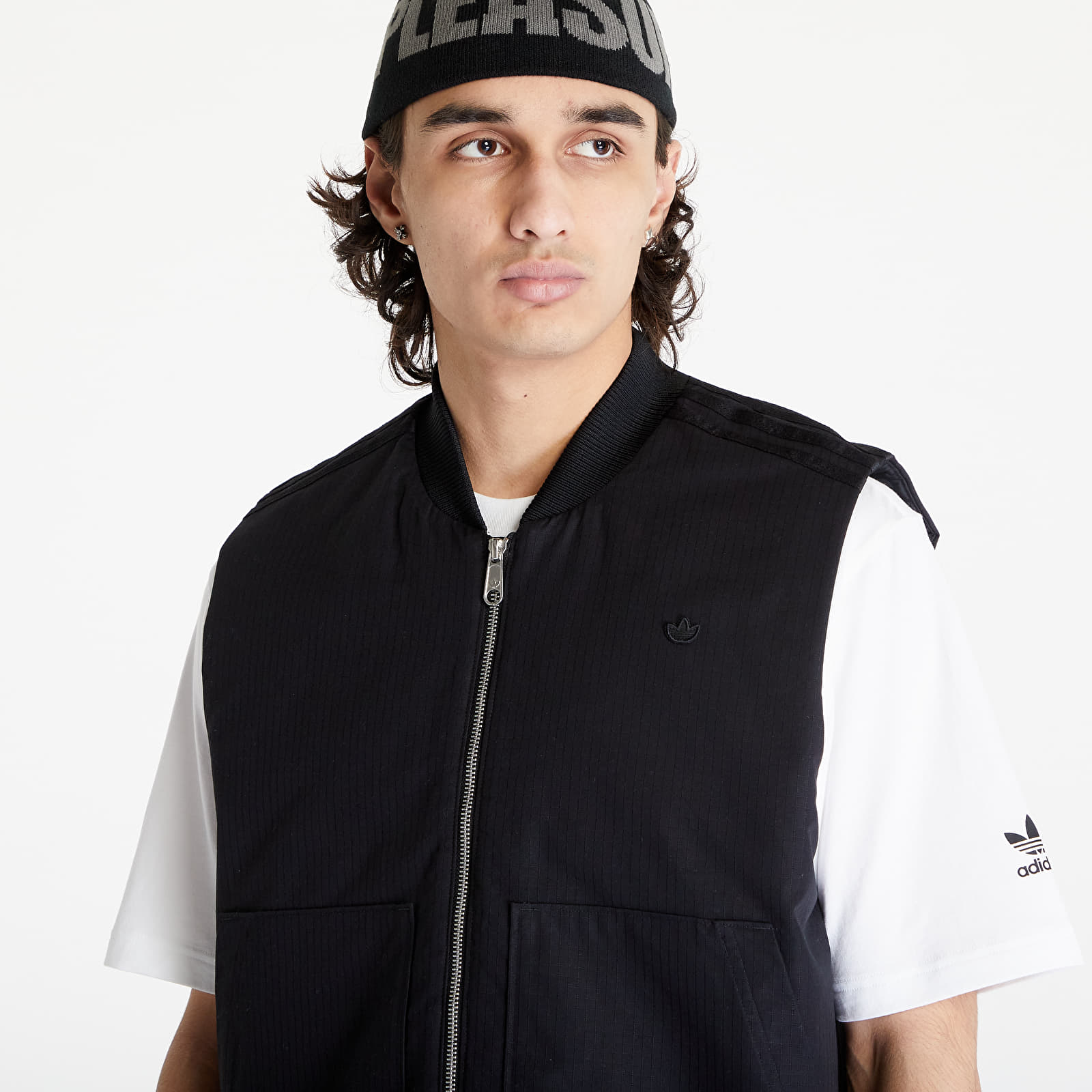 Telovniki adidas Originals Premium Essentials+ Vest Black