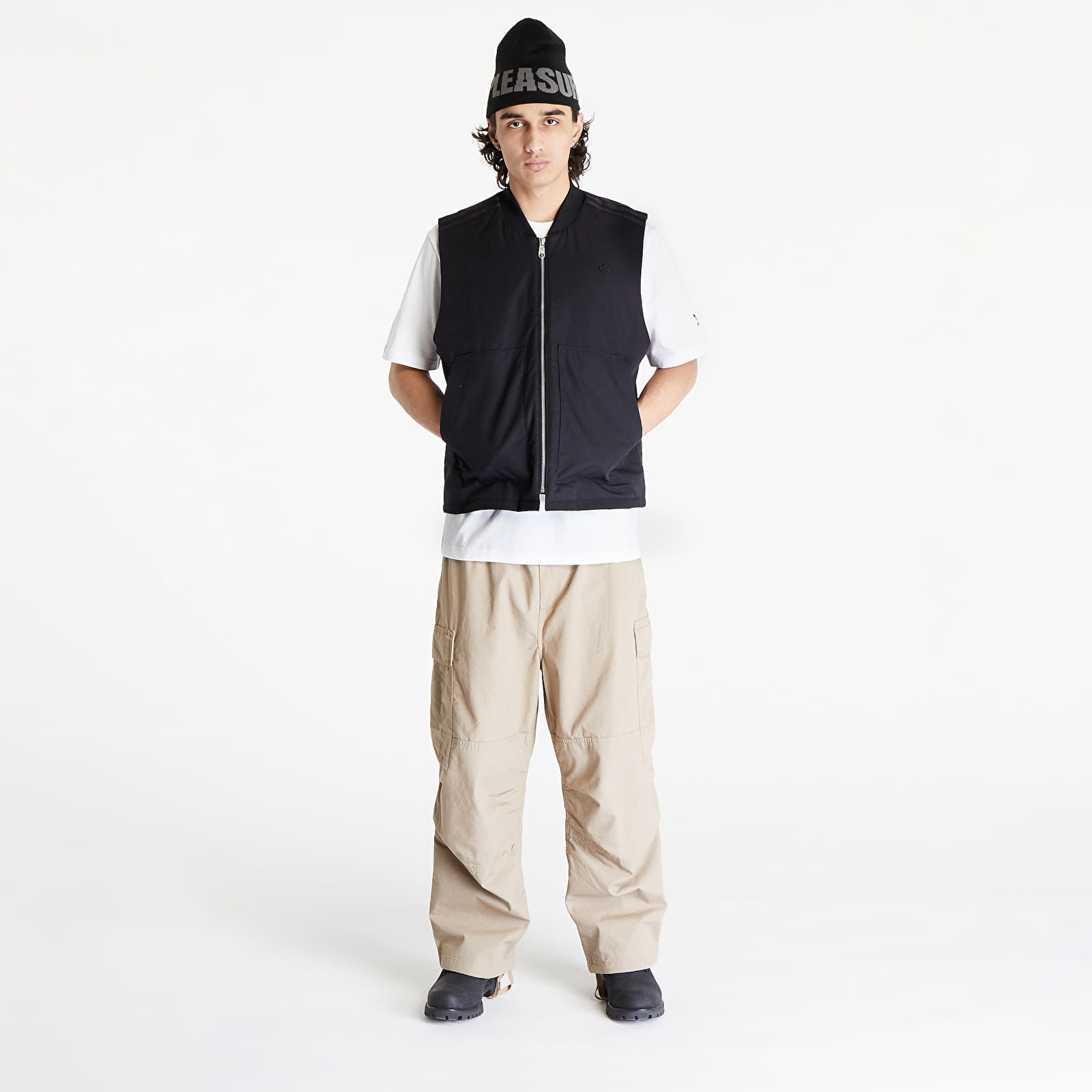 Telovniki adidas Originals Premium Essentials+ Vest Black