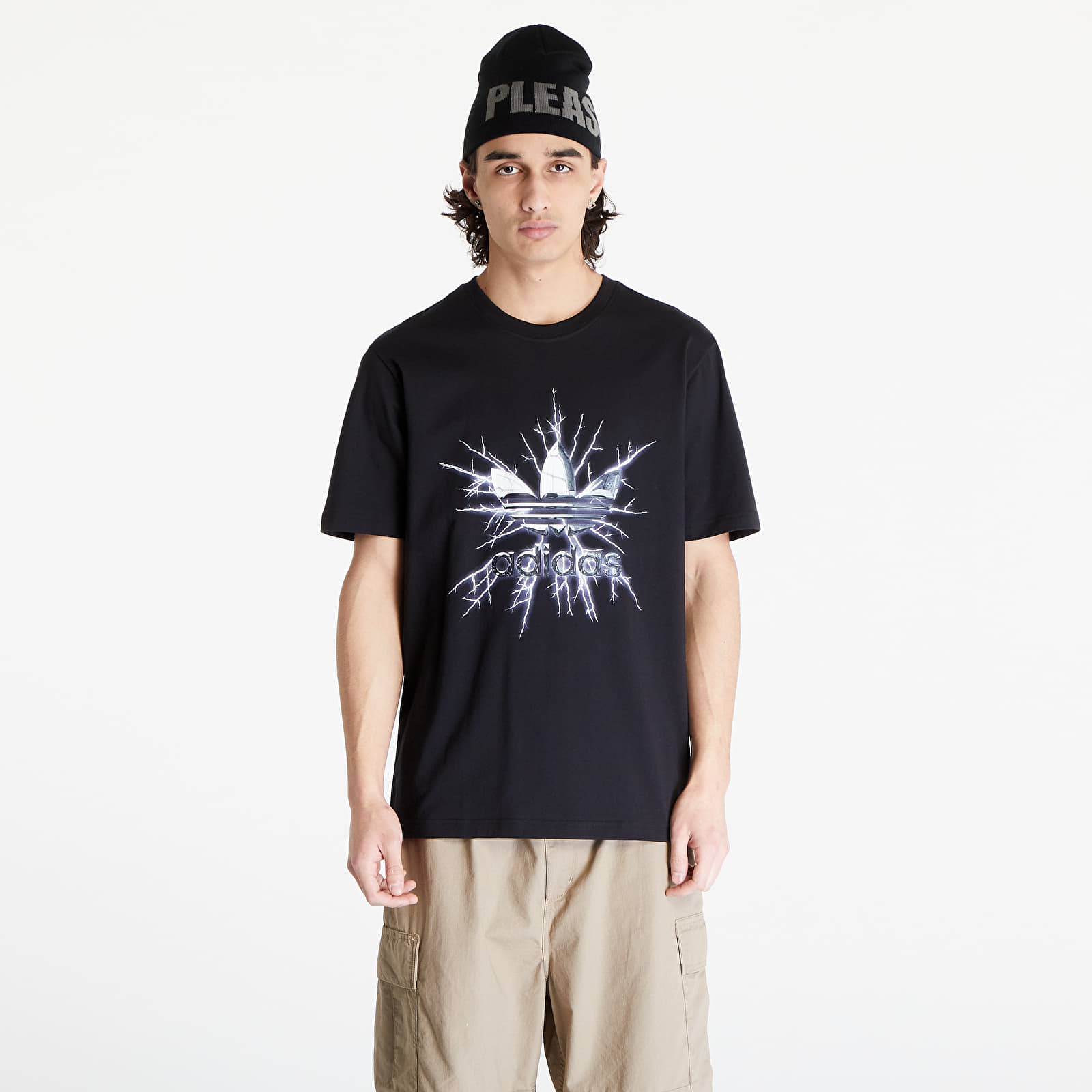 Trička adidas Graphic Short Sleeve Tee Black