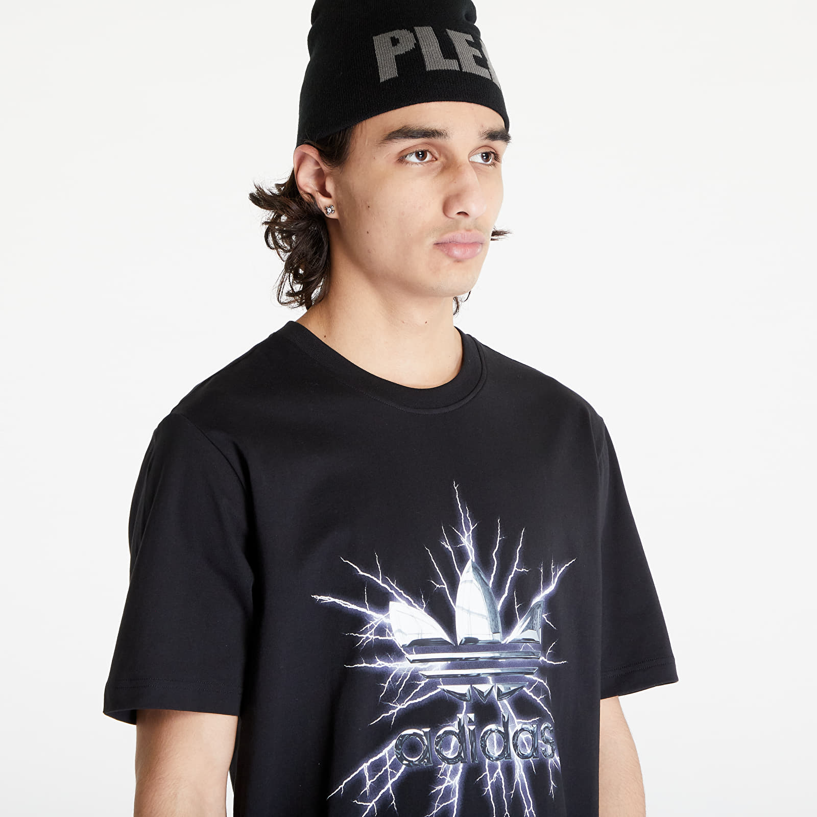Trička adidas Graphic Short Sleeve Tee Black