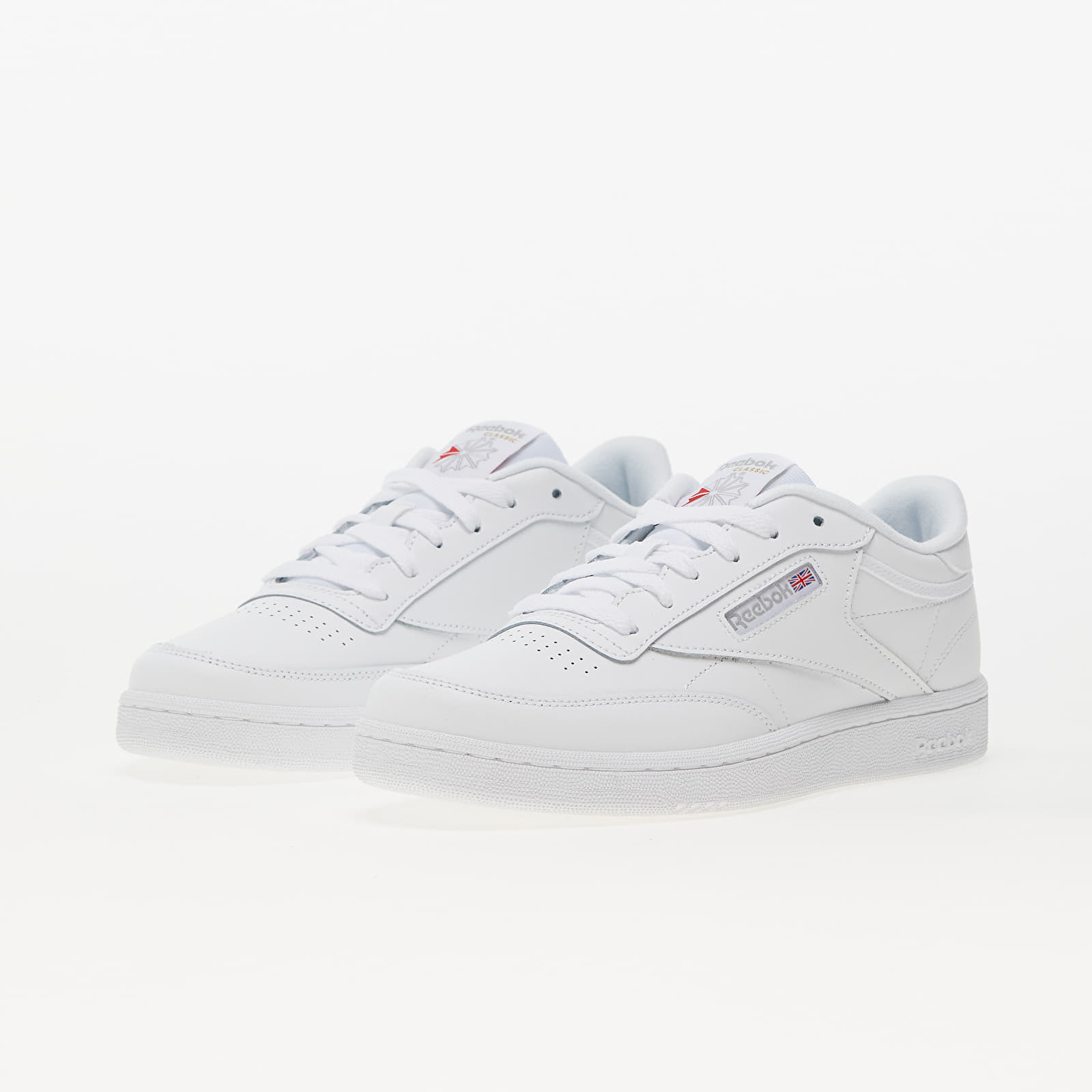 Men's sneakers and shoes Reebok Club C White/ Sheer Grey-Int