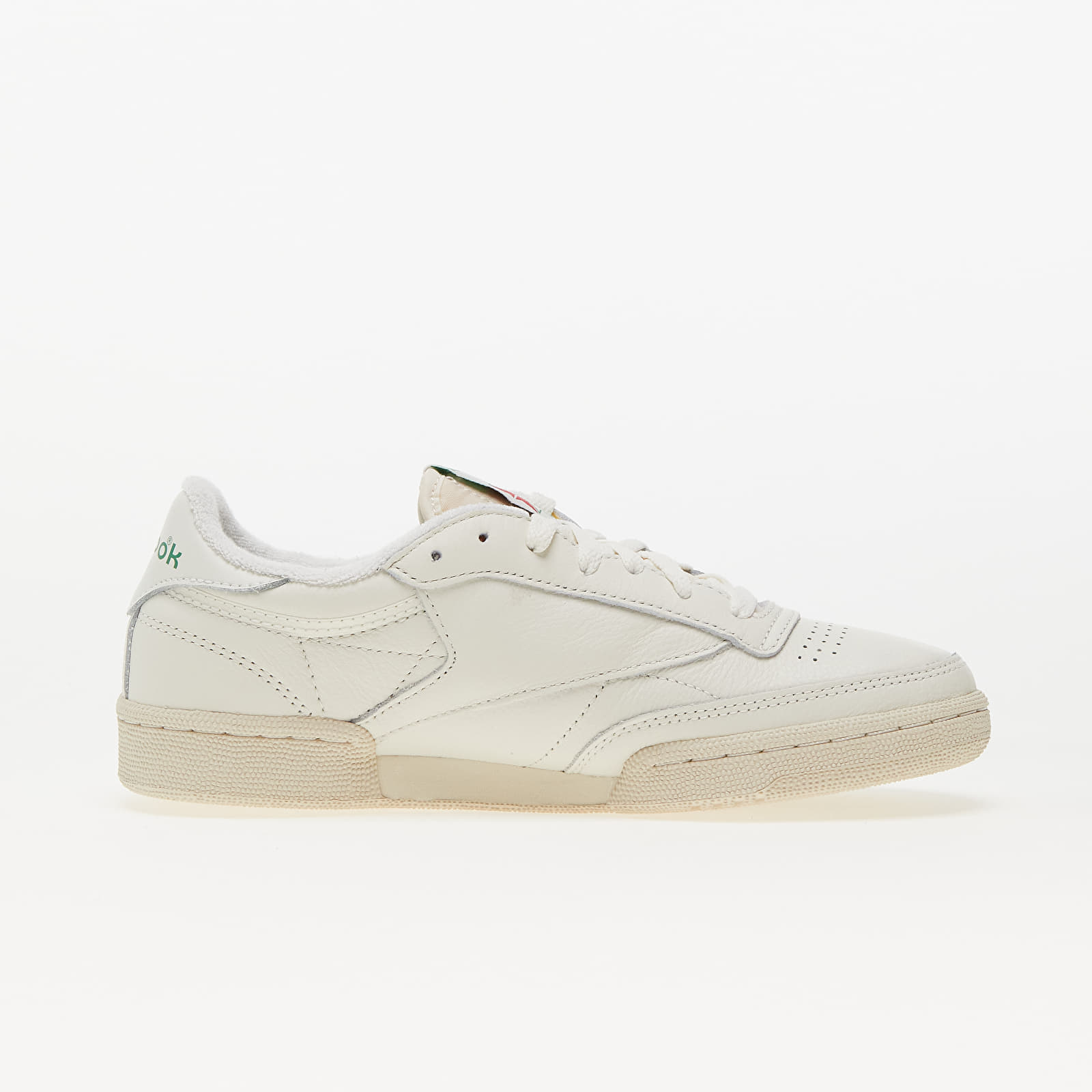 Women's sneakers and shoes Reebok Club C 85 Vintage Chalk/ Alabaster/ Glen Green