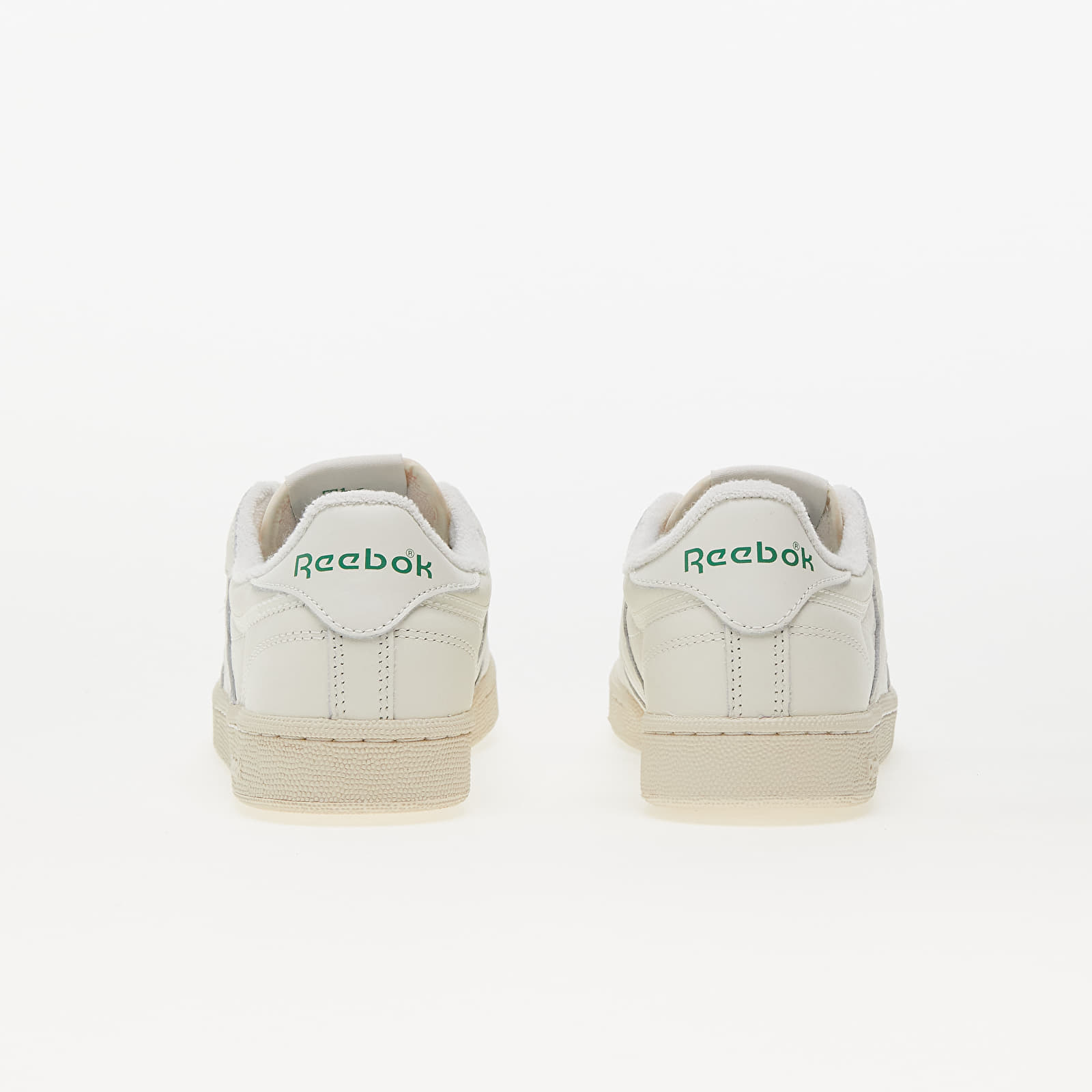 Women's sneakers and shoes Reebok Club C 85 Vintage Chalk/ Alabaster/ Glen Green