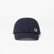FRED PERRY Pique Classic Cap Navy/ Snow White