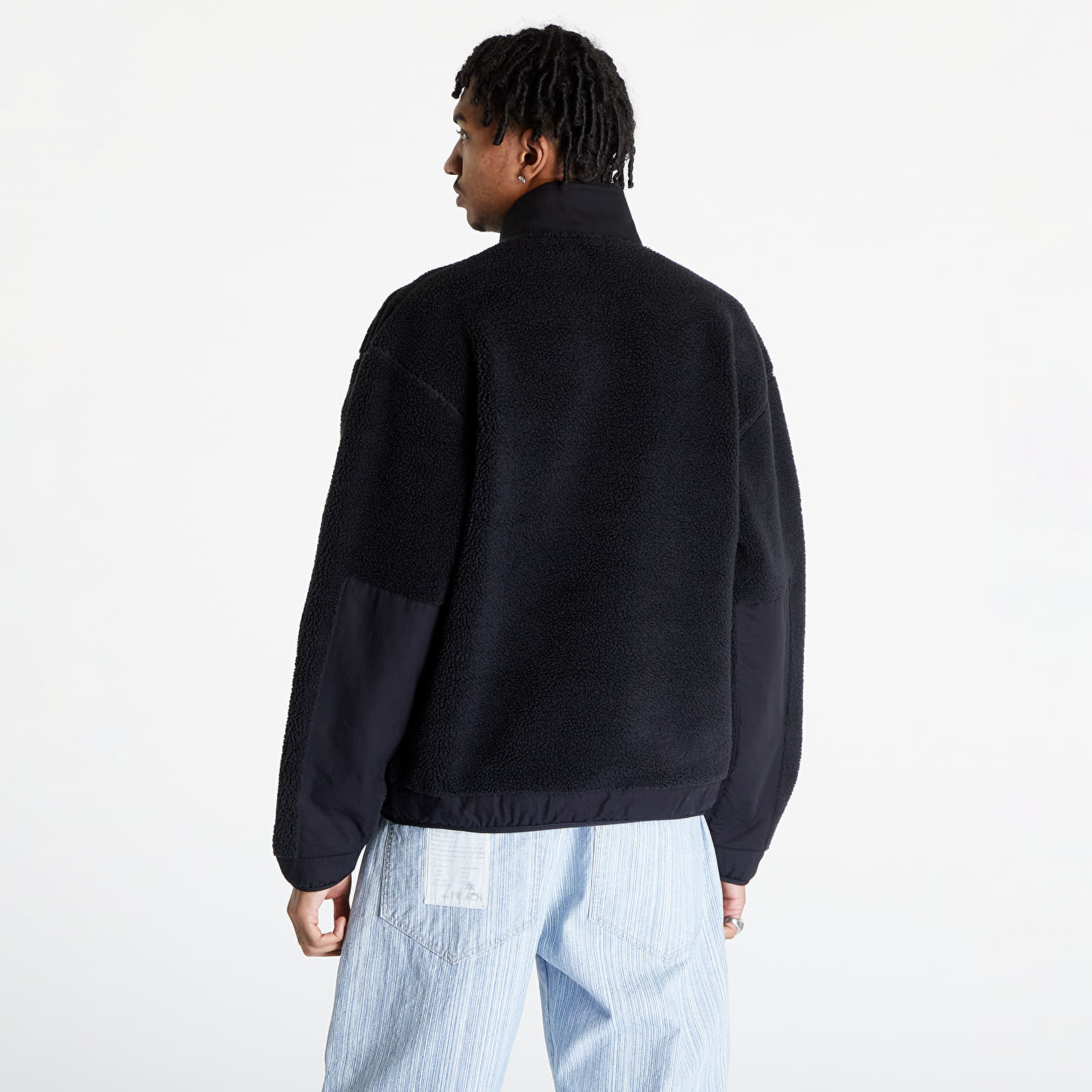 Sweatshirts adidas Premium Essentials+ Classics Half-Zip Hoodie Black