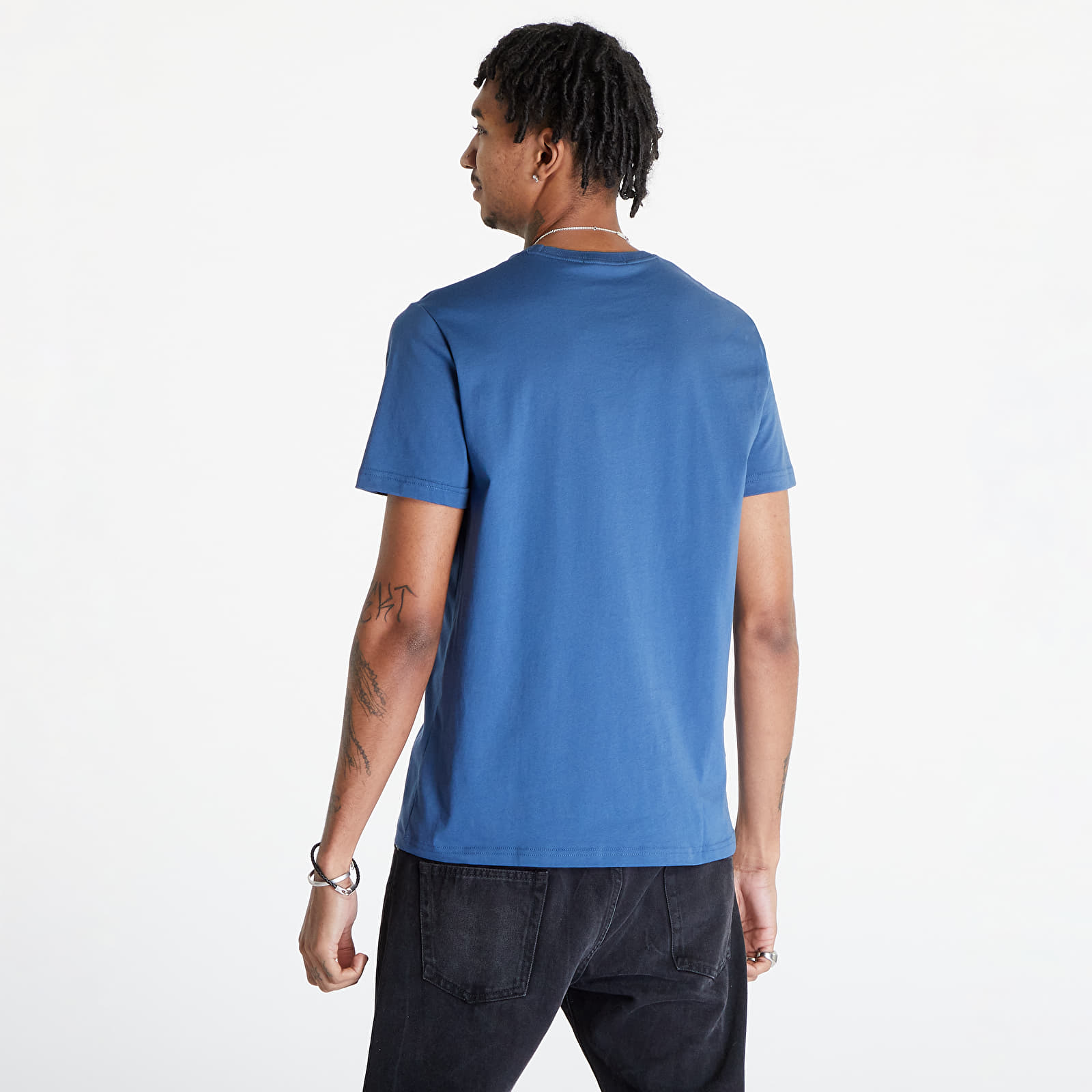 Trička FRED PERRY Crew Neck T-Shirt Midnight Blue/ Light Ice