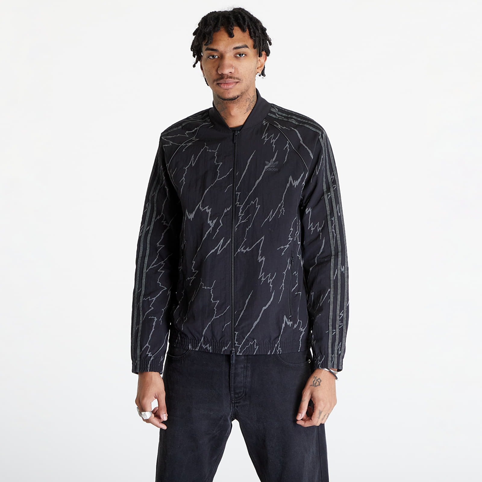 Jachete adidas Allover Print Sst Jacket Black