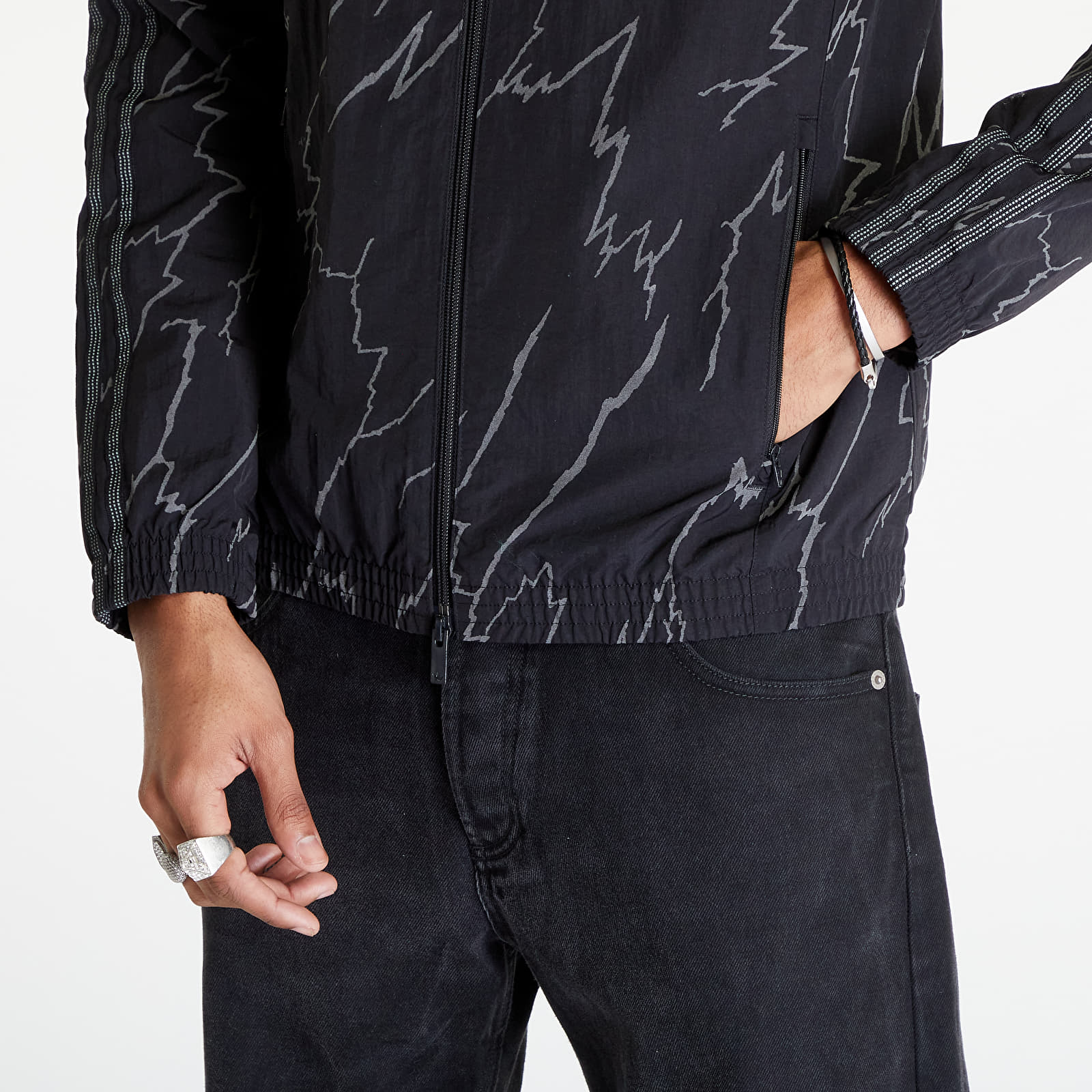 Bundy adidas Allover Print Sst Jacket Black