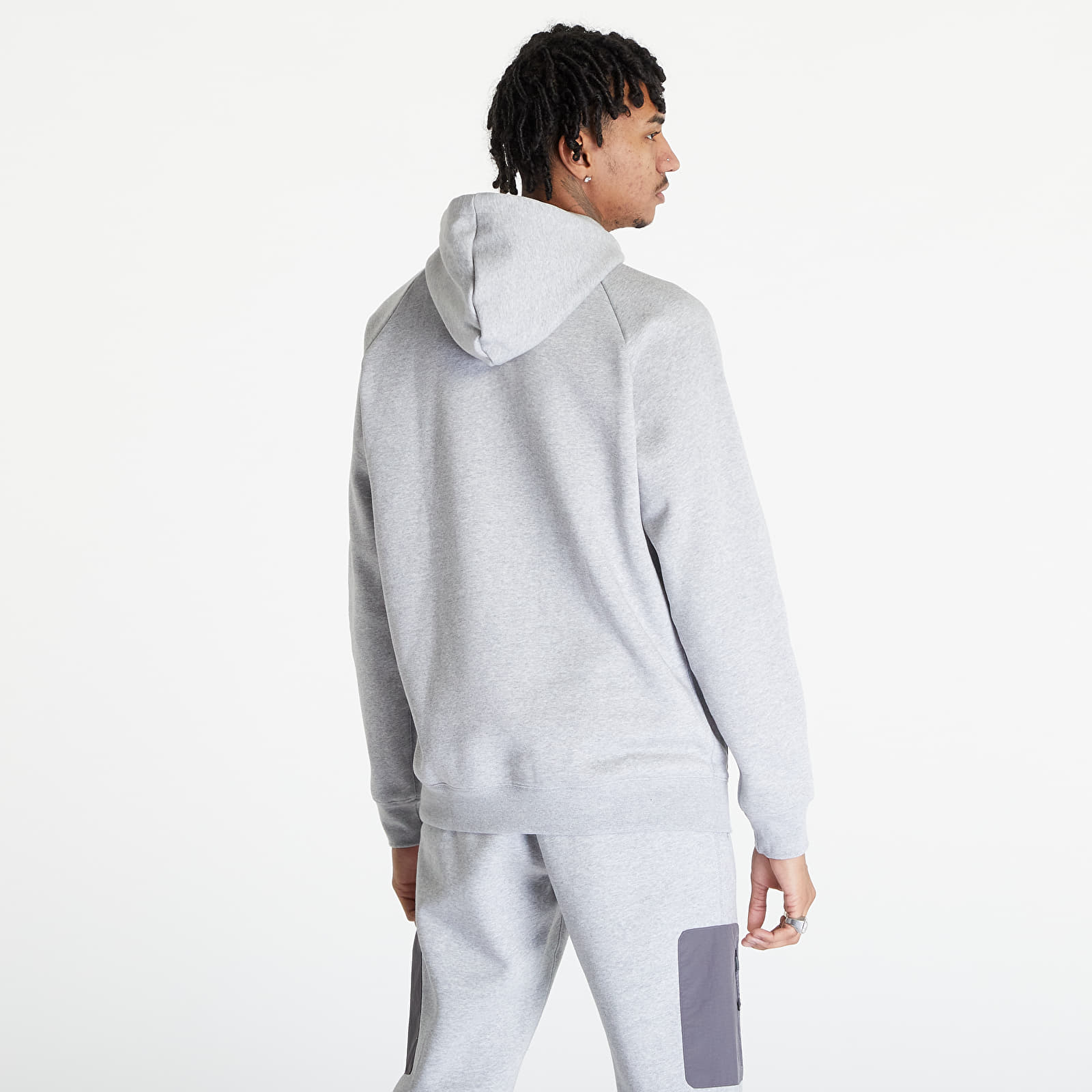 Mikiny adidas Hoodie Medium Grey Heather