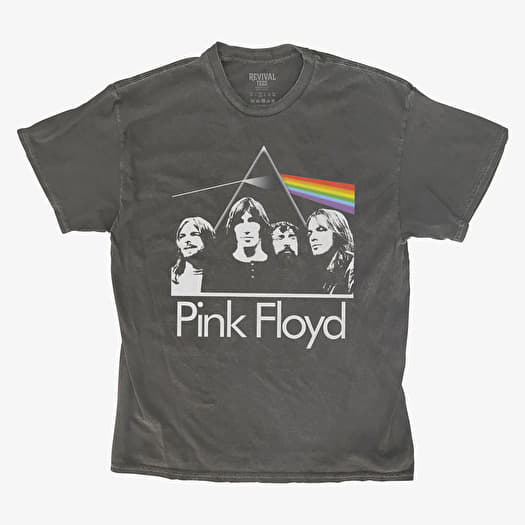 Merch Revival Tee - Pink Floyd Bandmates Prism Montage Unisex T-Shirt Black