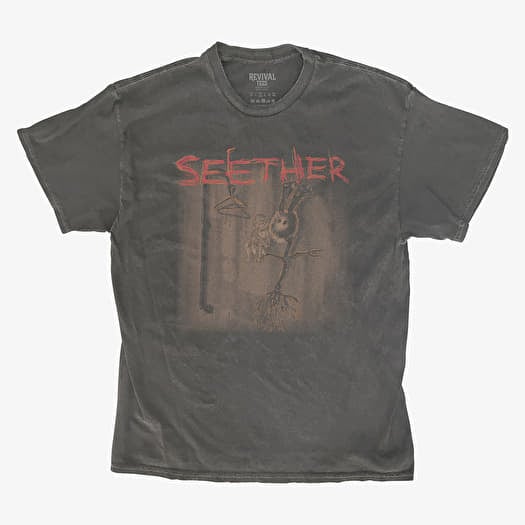Merch Revival Tee - Seether Isolate And Medicate Unisex T-Shirt Black