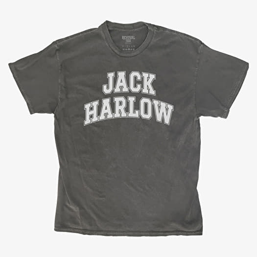 Merch Revival Tee - Jack Harlow Varsity Text Unisex T-Shirt Black