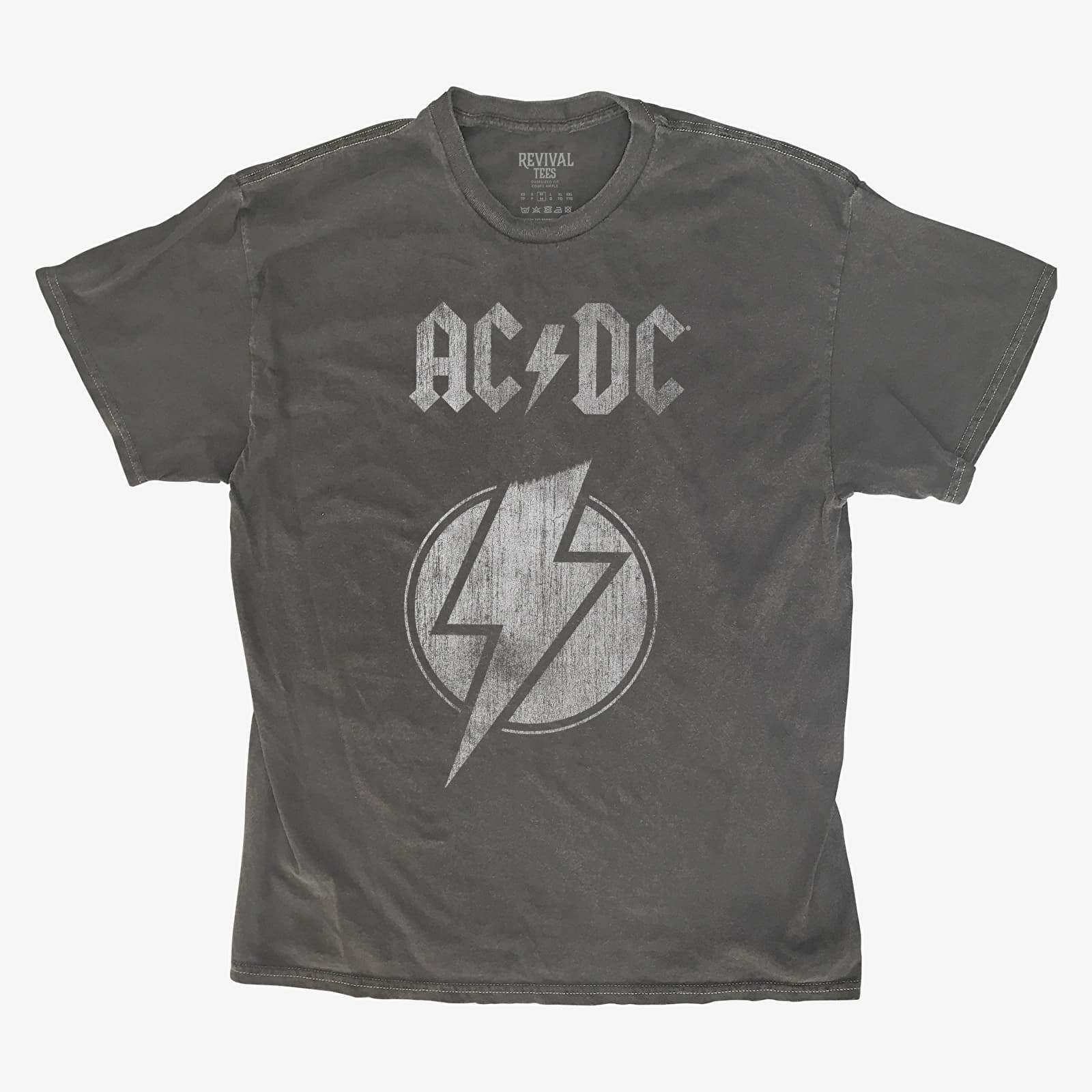 Футболки Merch Revival Tee - AC/DC Lightning Bolt Unisex T-Shirt Black