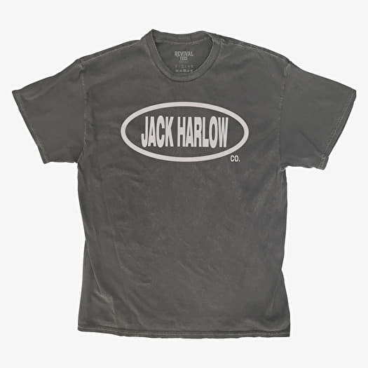 Merch Revival Tee - Jack Harlow Oval Logo Unisex T-Shirt Black