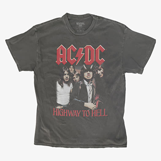 T-Shirts Merch Revival Tee - AC/DC Bandmates Highway To Hell Unisex T-Shirt  Black | Queens