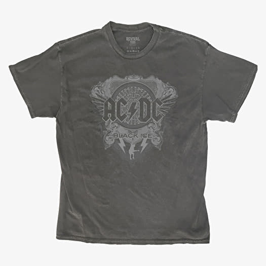 T-shirt Merch Revival Tee - AC/DC Black Ice Logo Unisex T-Shirt Black