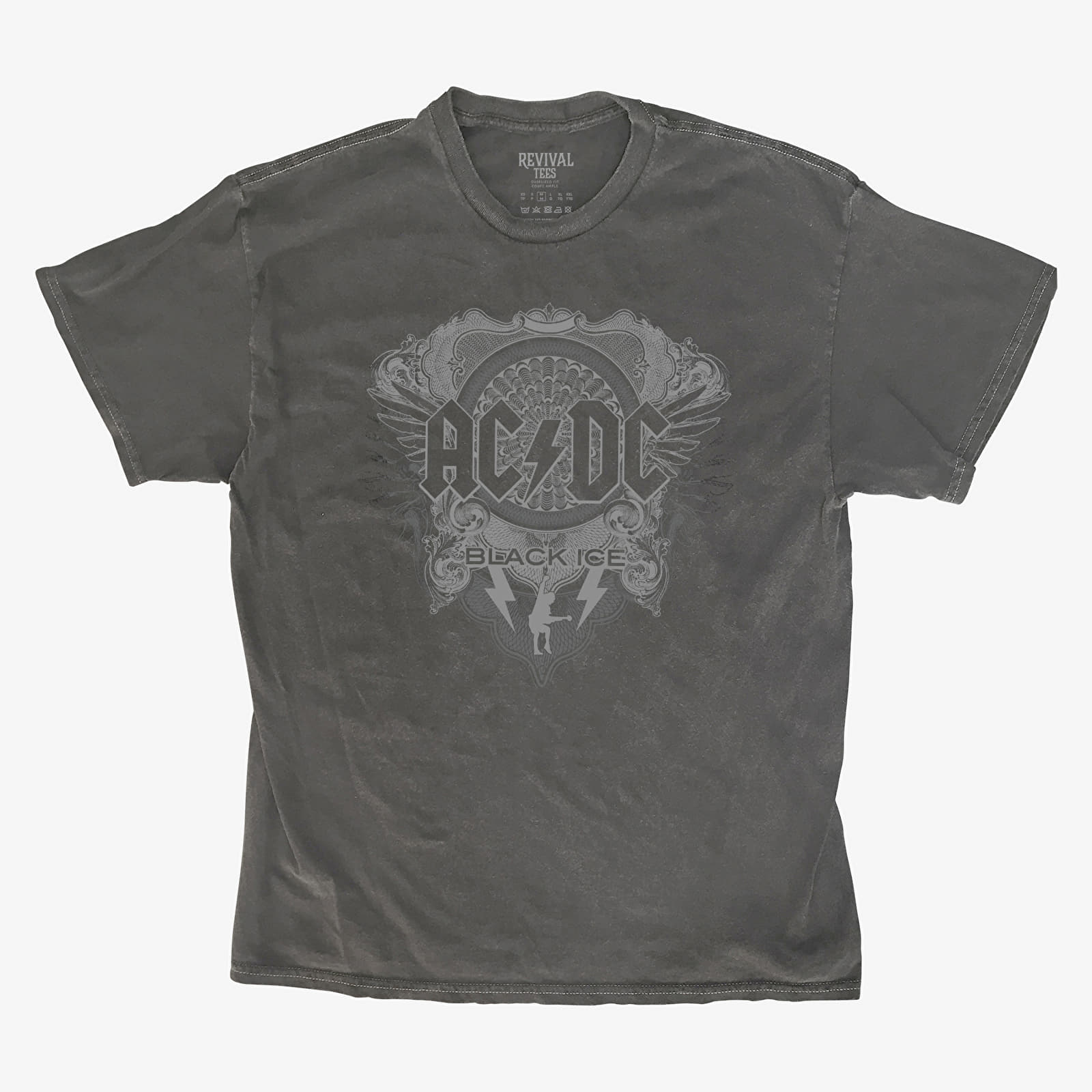 T-shirts Merch Revival Tee - AC/DC Black Ice Logo Unisex T-Shirt Black