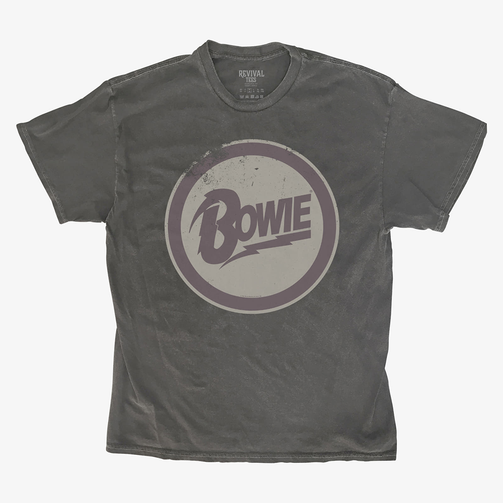 Футболки Merch Revival Tee - David Bowie Diamond Dogs Black Badge Unisex T-Shirt Black