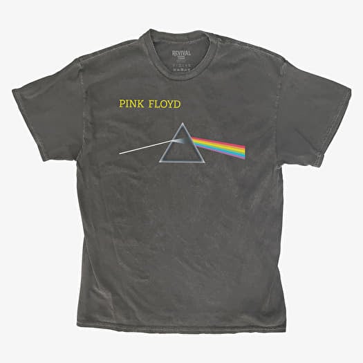 Merch Revival Tee - Pink Floyd Prism Logo Unisex T-Shirt Black