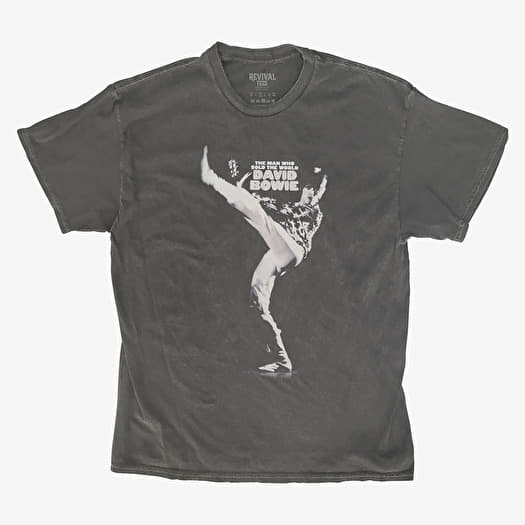 T-shirt Merch Revival Tee - David Bowie The Man Who Sold The World Unisex T-Shirt Black