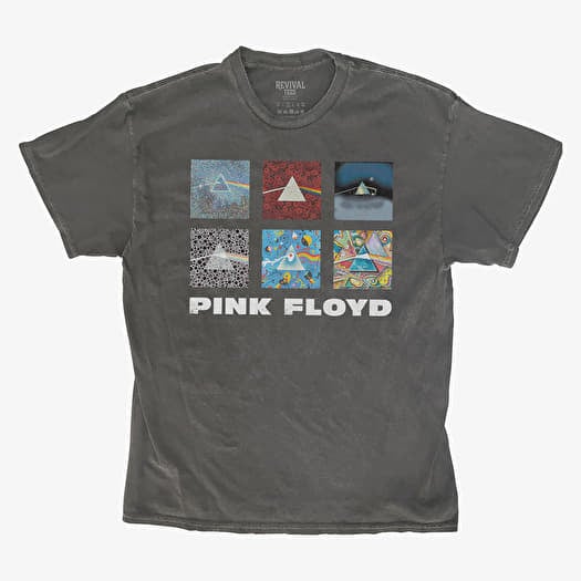 Póló Merch Revival Tee - Pink Floyd Various Album Artwork Unisex T-Shirt Black