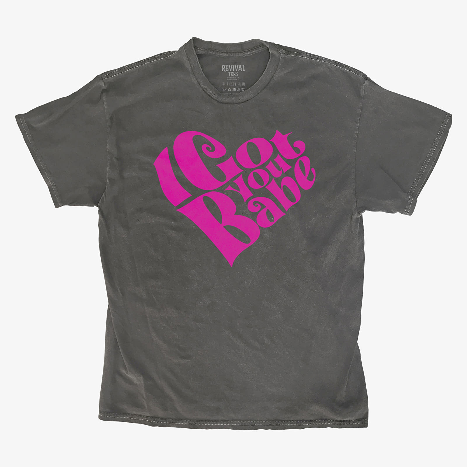 Футболки Merch Revival Tee - Sonny & Cher I Got You Babe Unisex T-Shirt Black