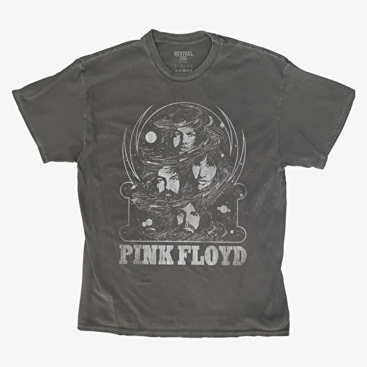 Merch Revival Tee - Pink Floyd Bandmates Faces Unisex T-Shirt Black