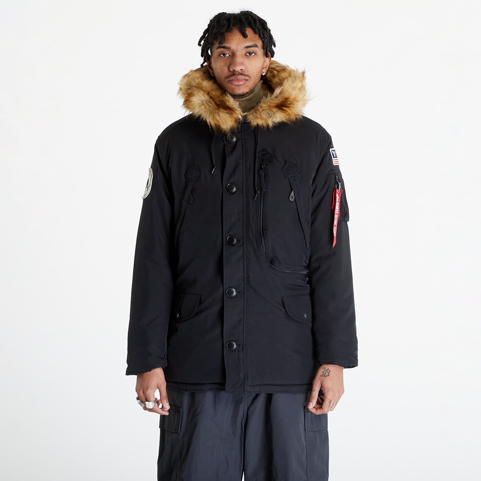 Bunda Alpha Industries Polar Jacket Black M