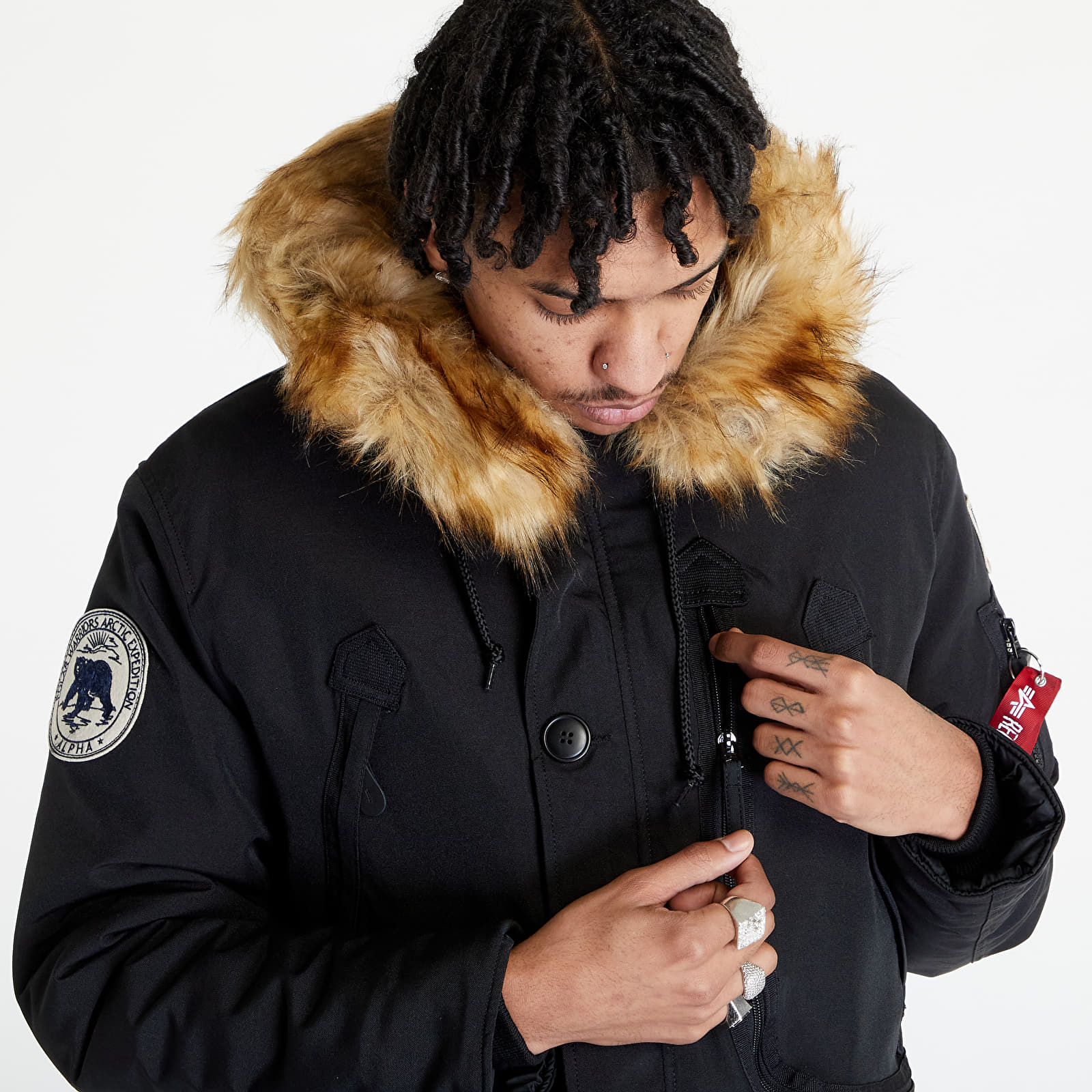 Jackets Alpha Industries Polar Jacket Black Queens