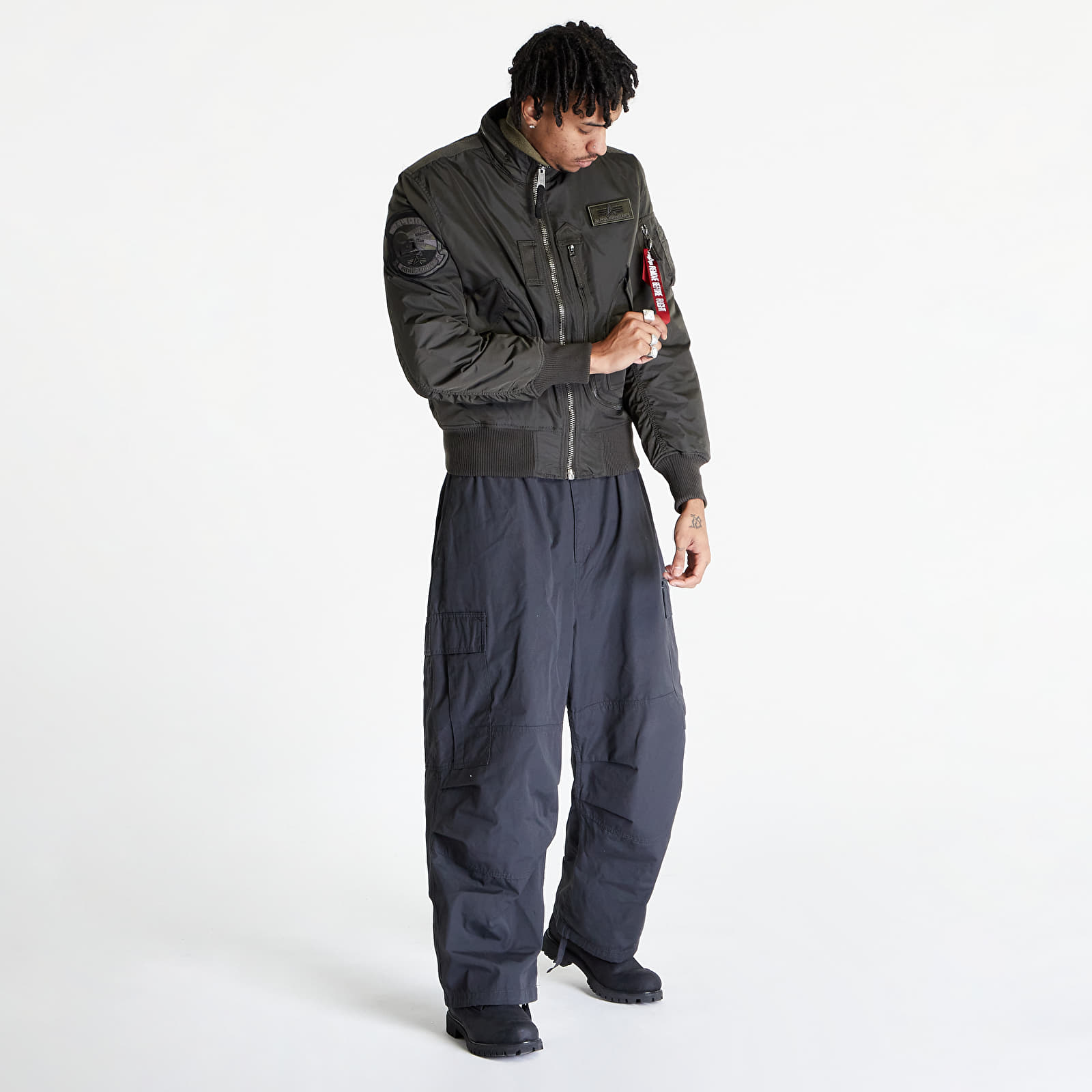 Jackets Alpha Industries Engine Dark Olive