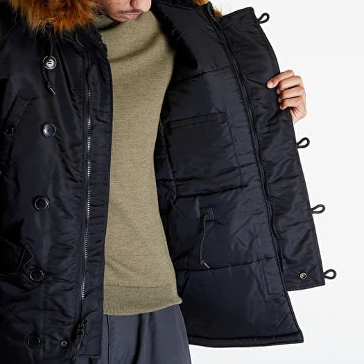 Alpha Industries N3B Black | Queens