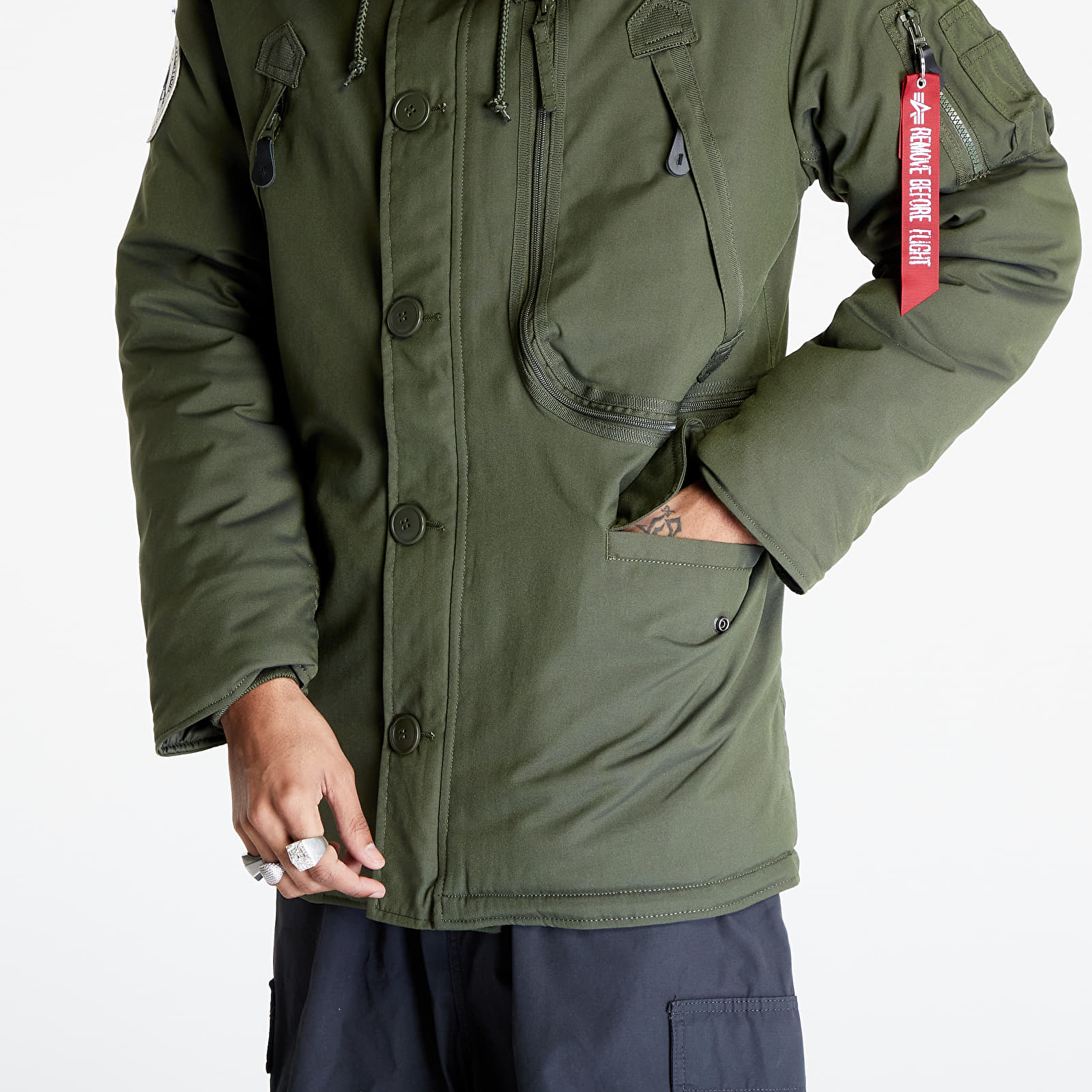 Jackets Alpha Industries Polar Jacket Olive