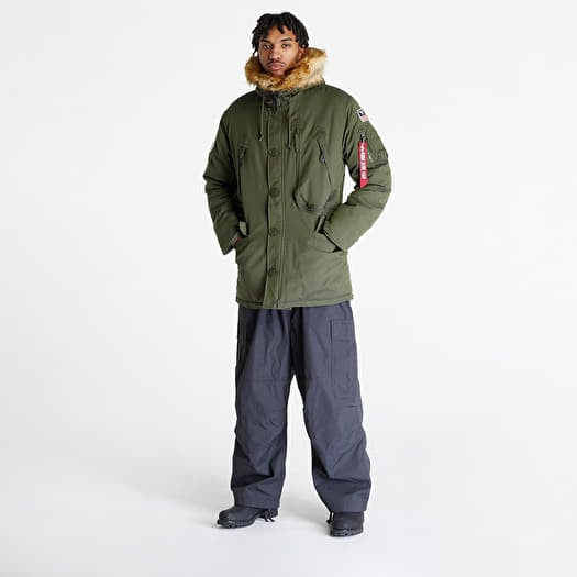 Jackets Alpha Industries Polar Jacket Olive Queens