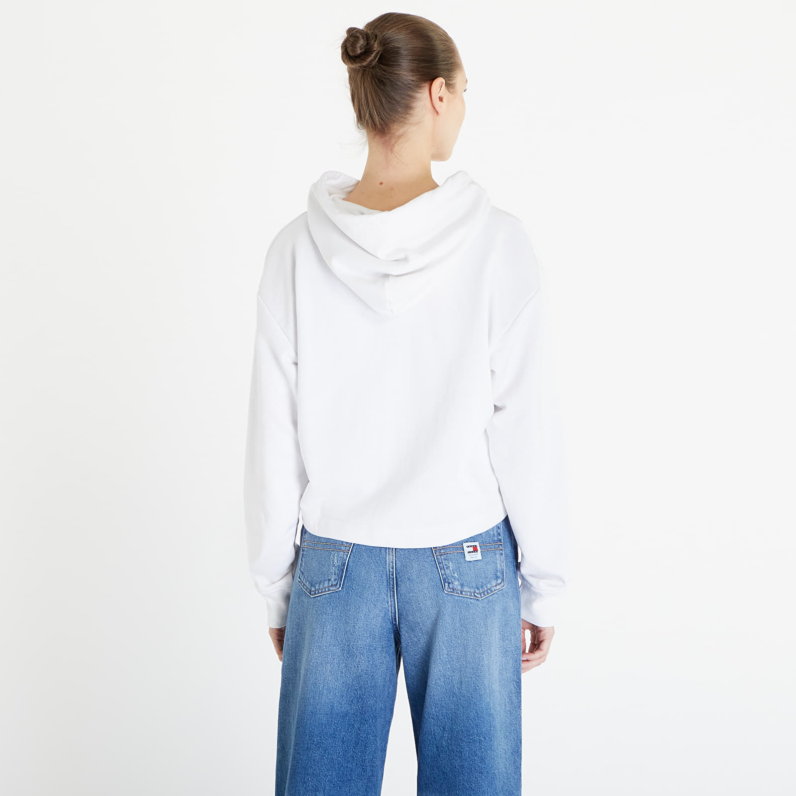 Hættetrøjer og sweatshirts Tommy Jeans Relaxed Essential Logo Hoodie White