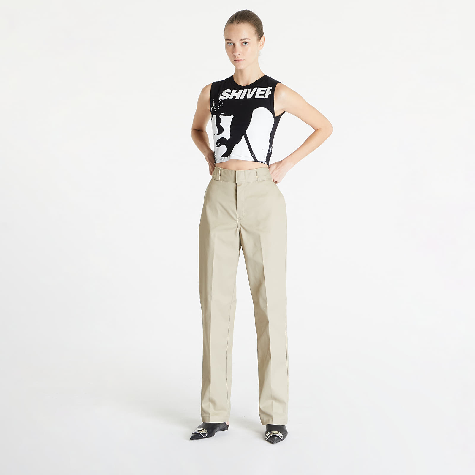 Hlače Dickies W 874 Work Pants Military Khaki