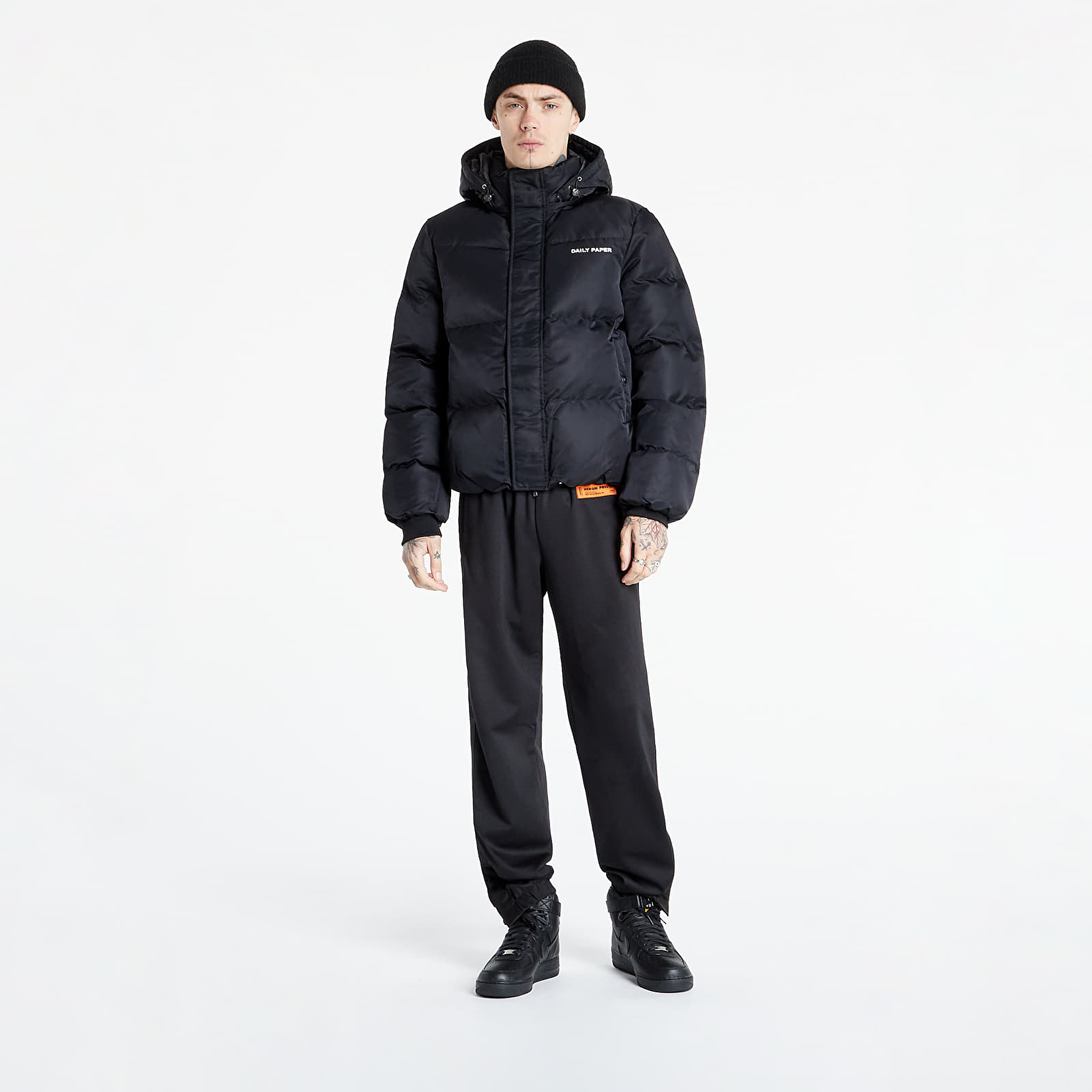Daily paper puffer jacket sale sale