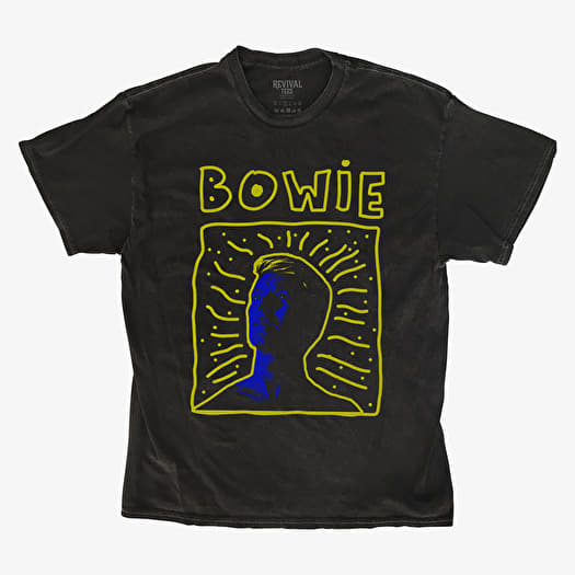 Tričko Merch Revival Tee - David Bowie 90s Frame Unisex T-Shirt Black