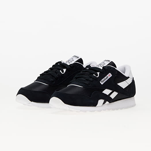 Classic reebok black and white online