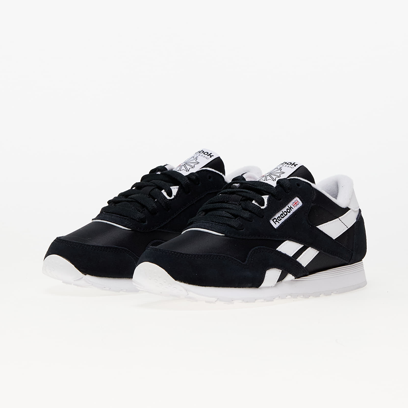Women s sneakers and shoes Reebok Classic Nylon Core Black Ftw White Ftw White Queens
